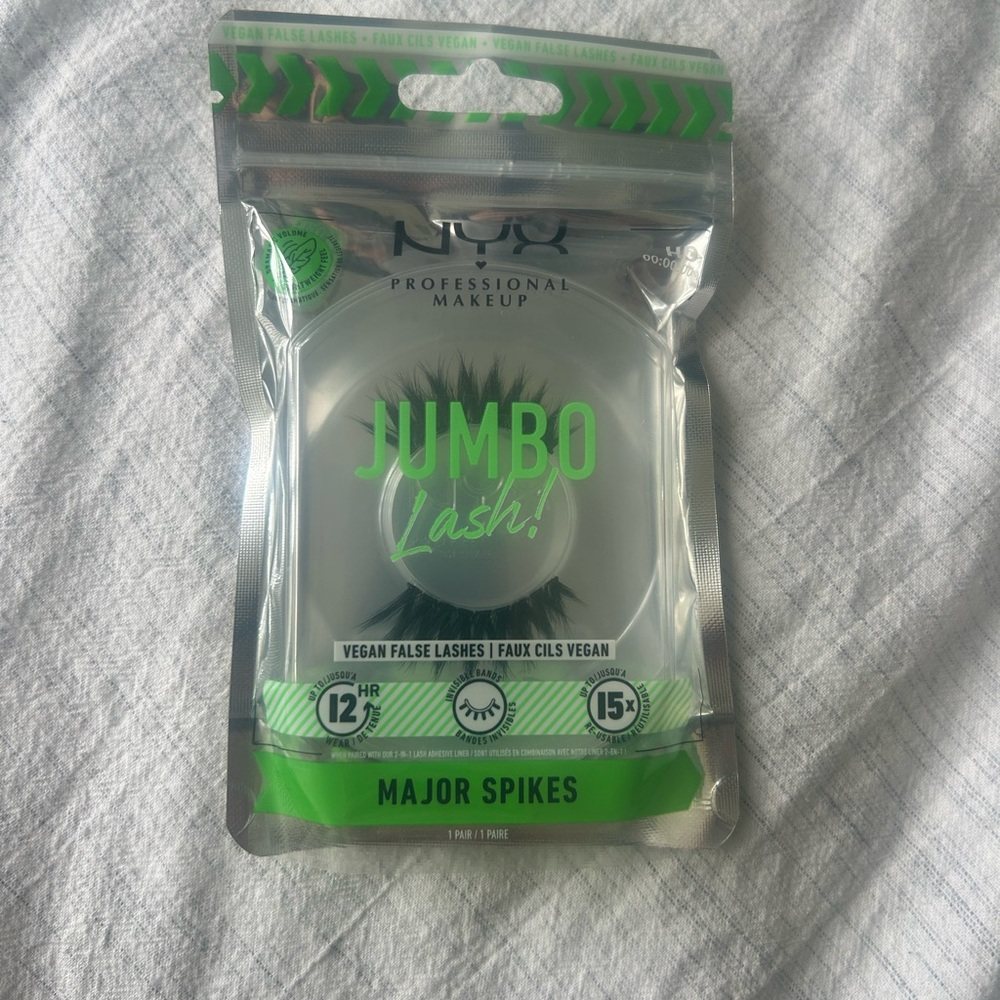 NYX Cosmetics Jumbo Vegan Lashes in style MAJOR SPIKES